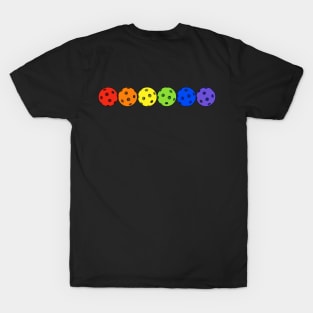 Pickleball Pride Line (2-sided) T-Shirt